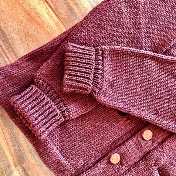 ❌SOLD❌ Shaker Knit Sweater Varsity Letterman Cardigan! - Picture 11 of 16